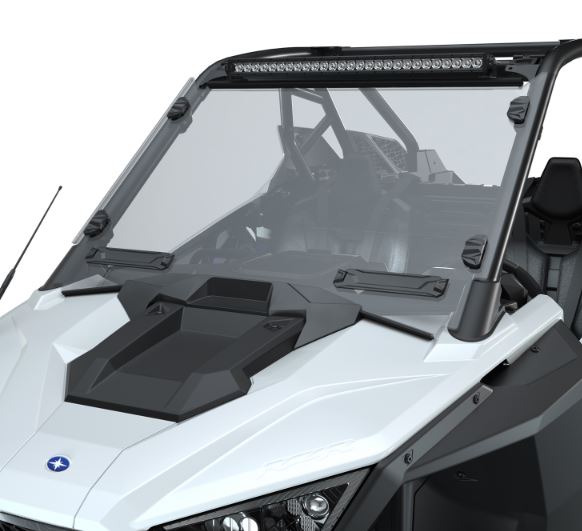 Polaris Lock & Ride Full Vented Windshield 2884305
