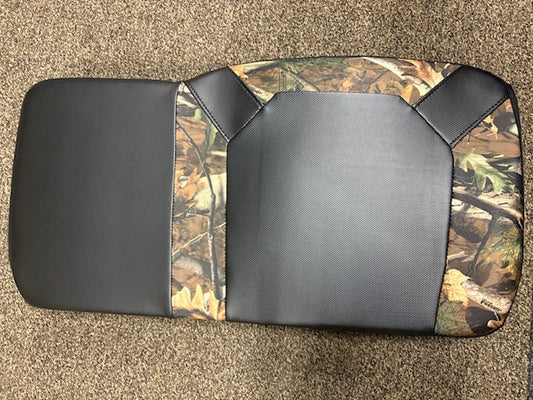 Seat Bottom Assembly, 60, Black/ Polaris Purisut Camo, Part 2689650