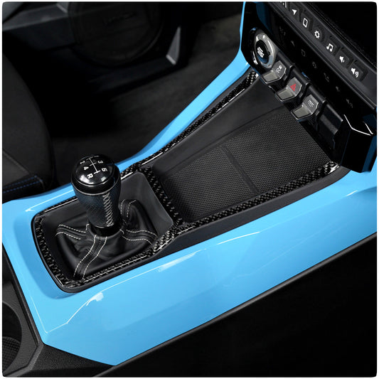 Tufskinz Peel & Stick Manual Transmission Inner Center Console Trim Kit for the Polaris Slingshot (2 Piece Kit) (2020+)